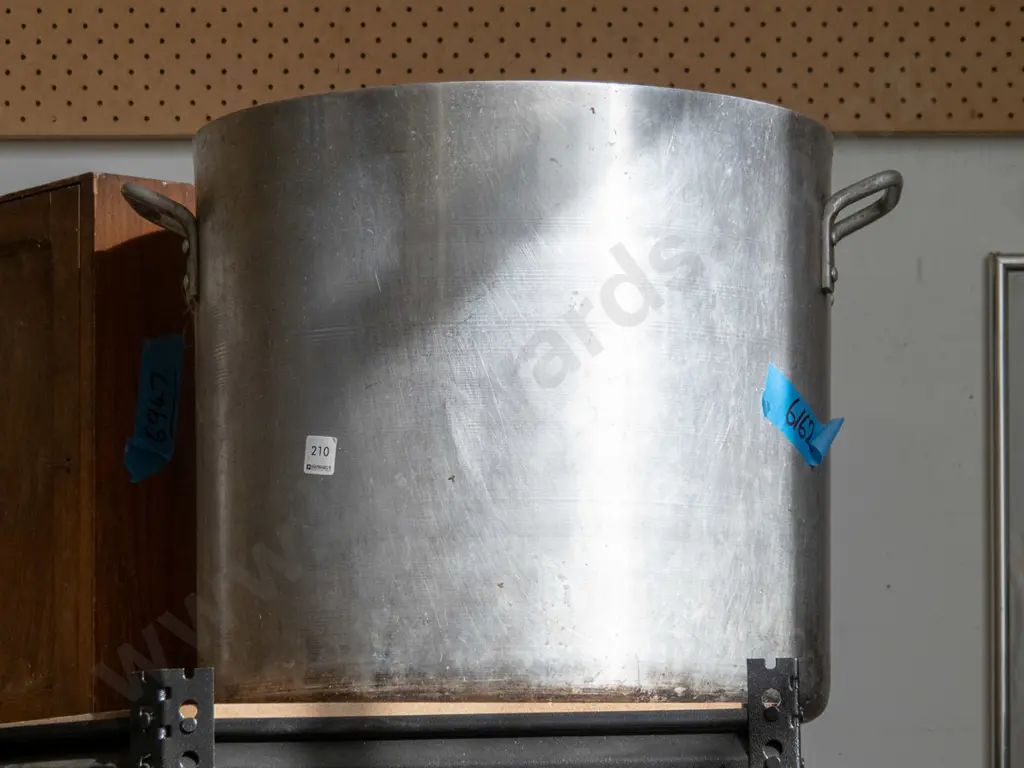 large aluminium stock pot H400 Diam450 Image 1++