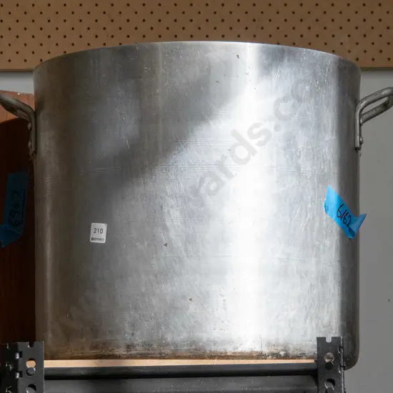 large aluminium stock pot H400 Diam450