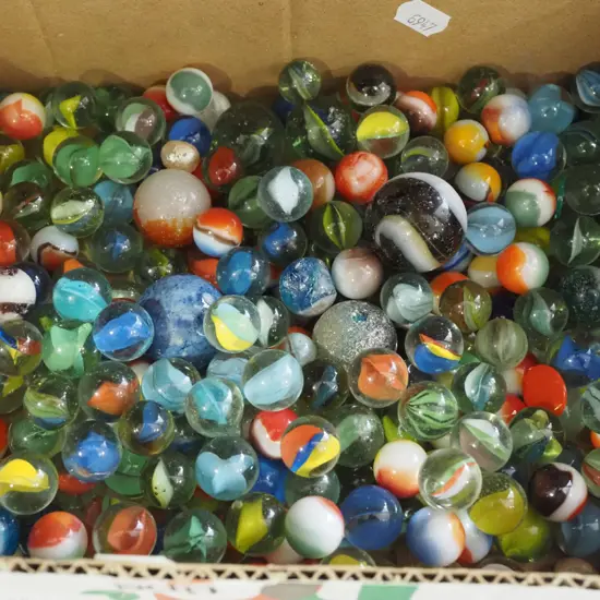 box of marbles