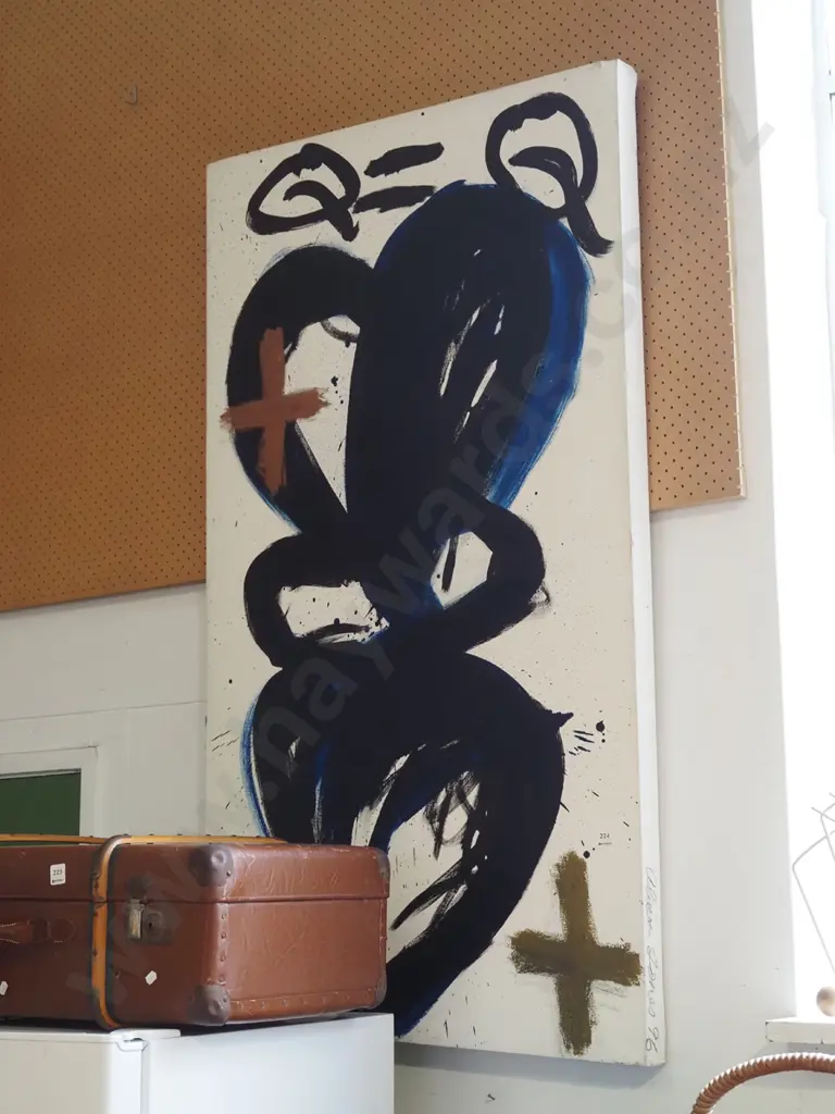 large oil on canvas - abstract H1400 D800 Image 1++
