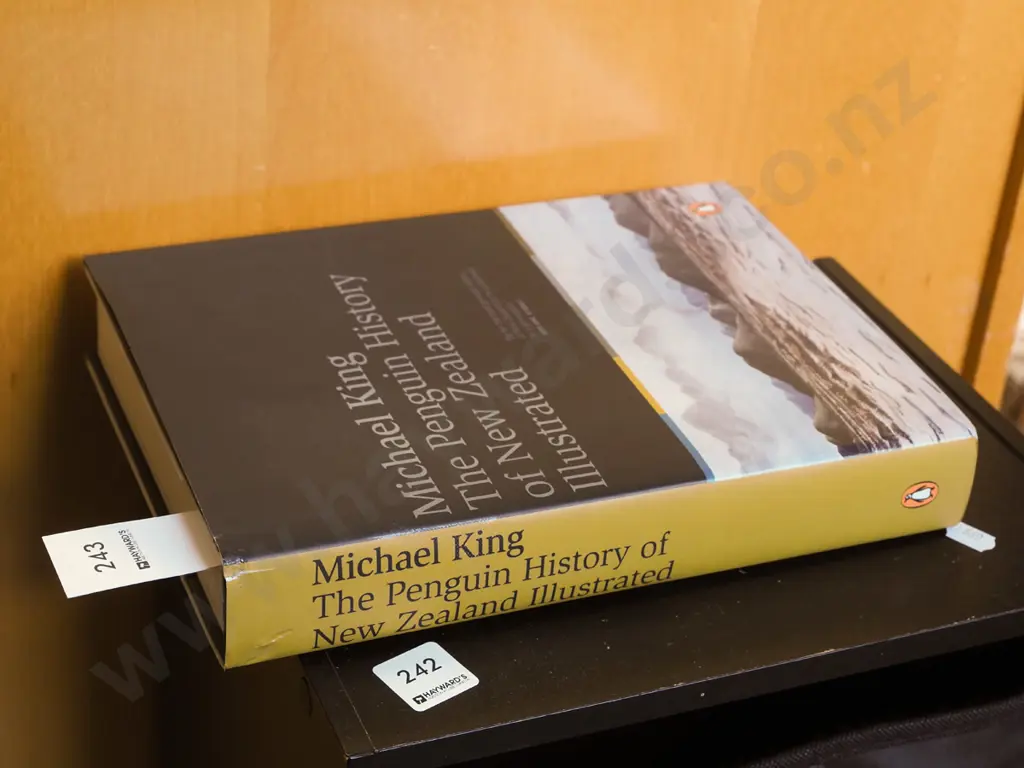 illustrated of Michael King Penguin History of New Zealand Illustrated Image 1++