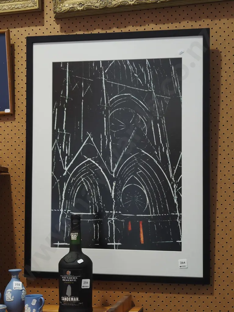 framed poster print -cathedral Image 1++