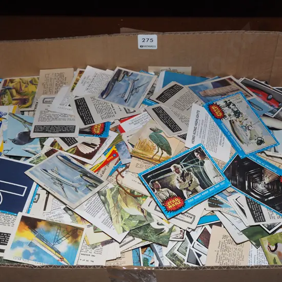 box; collector cards