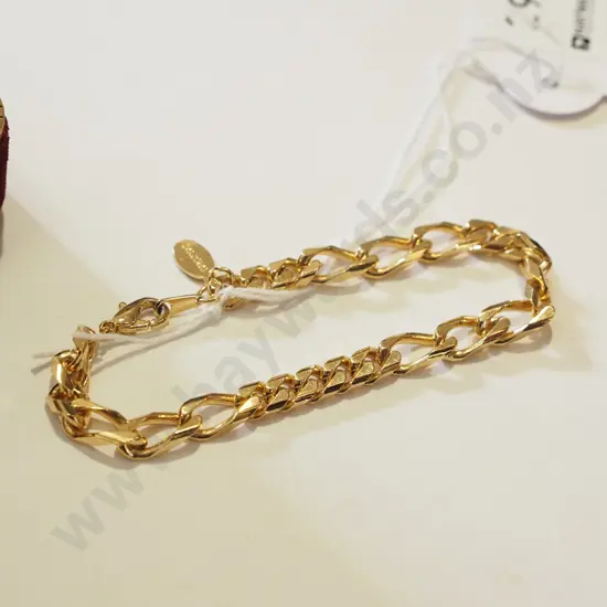 Oroton gold coloured bracelet 12gms