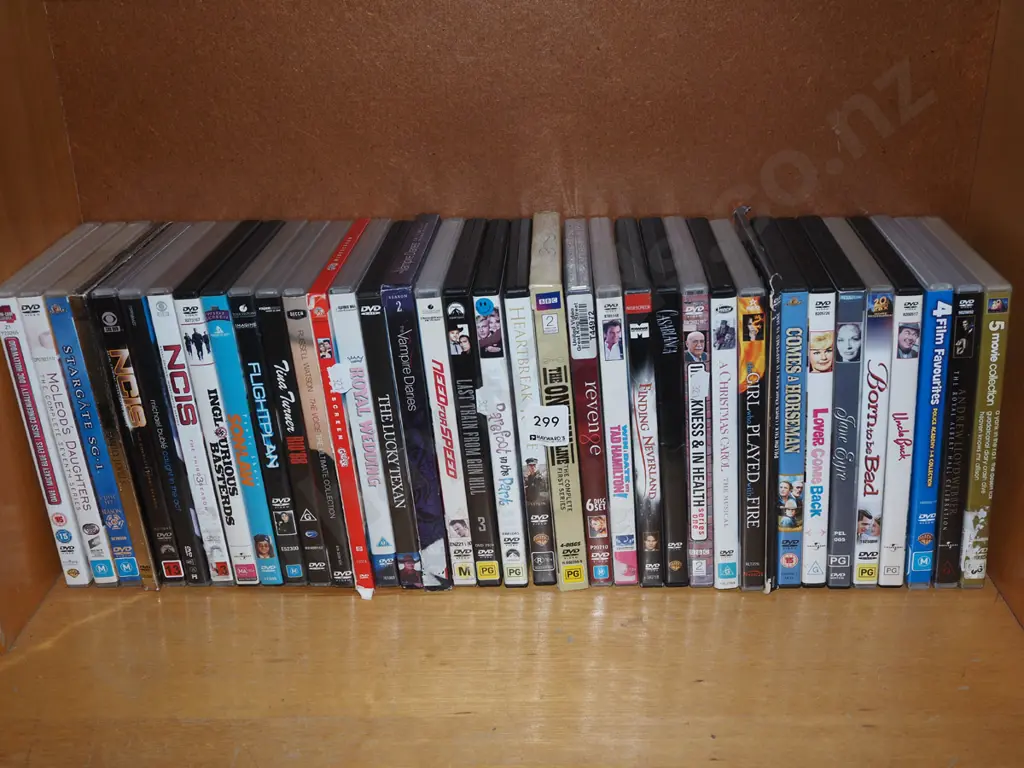 bay of DVDs Image 1++