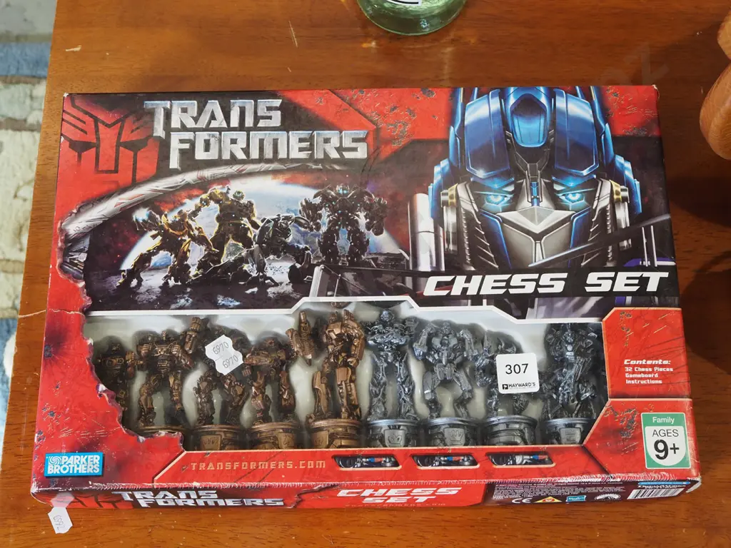boxed Transformers chess set Image 1++