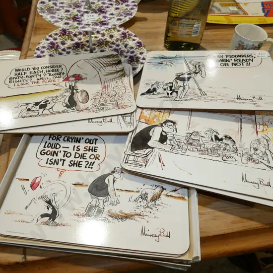 Footrot Flats placemats