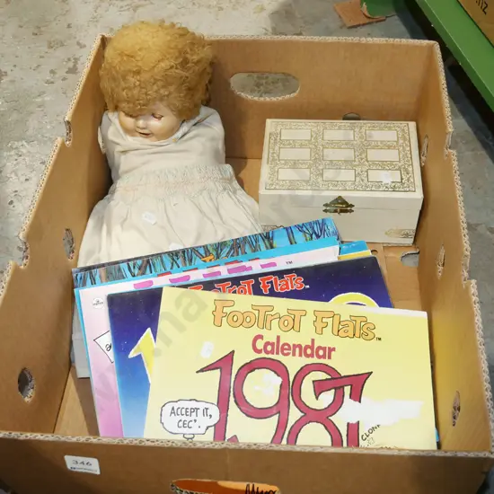 box; doll, ballerina jewellery box etc