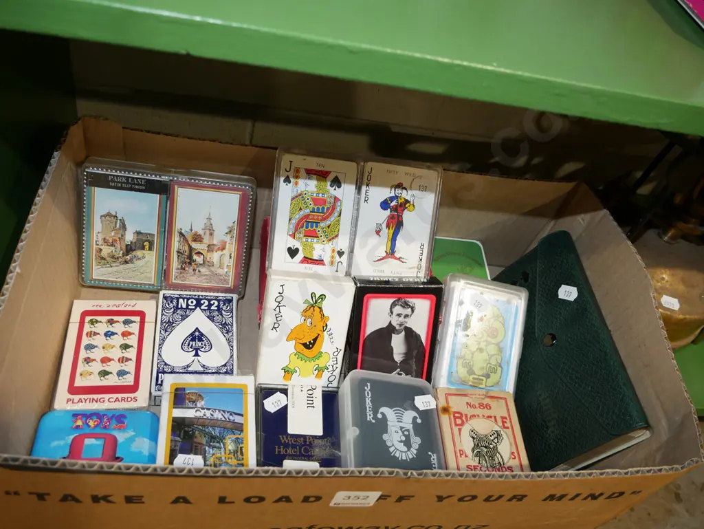 assorted playing cards Image 1++