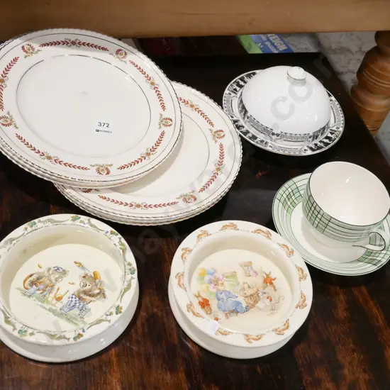 cover dish, cocoa cup, child's bowls etc