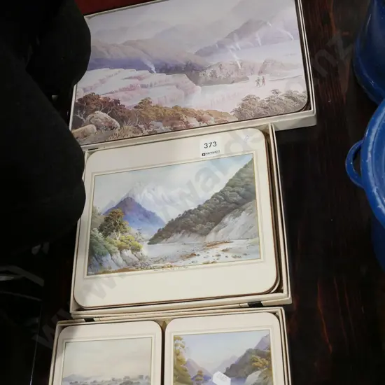 historic NZ paintings placemats