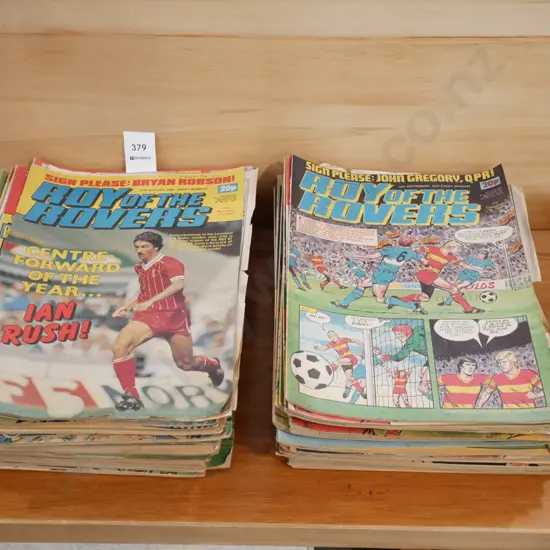 back issues of Roy of the Rovers magazines