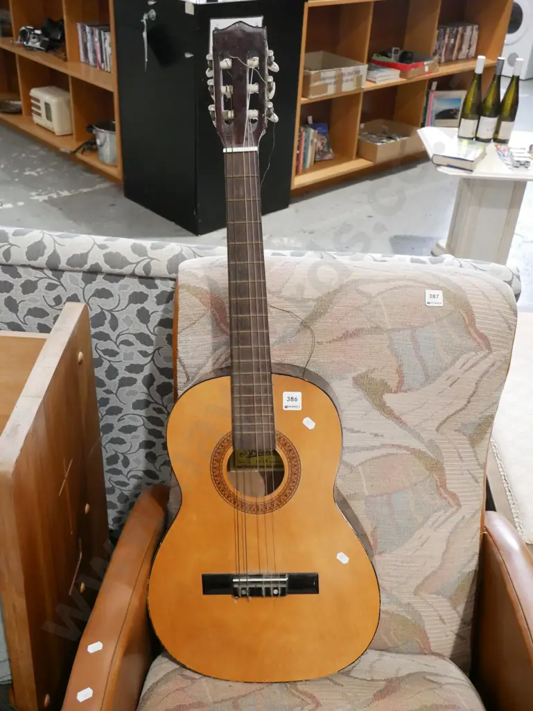 Ariana 101N classical acoustic guitar - needs new strings Image 1++