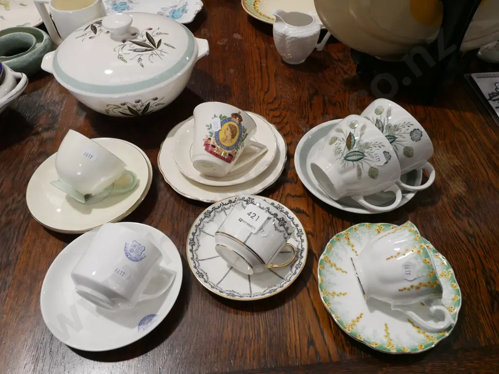 2x trios, 5x cups, 4x saucers Image 1++