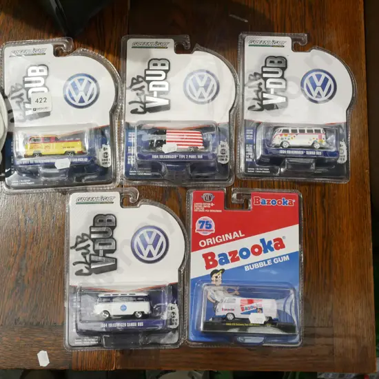 5x carded VW vans