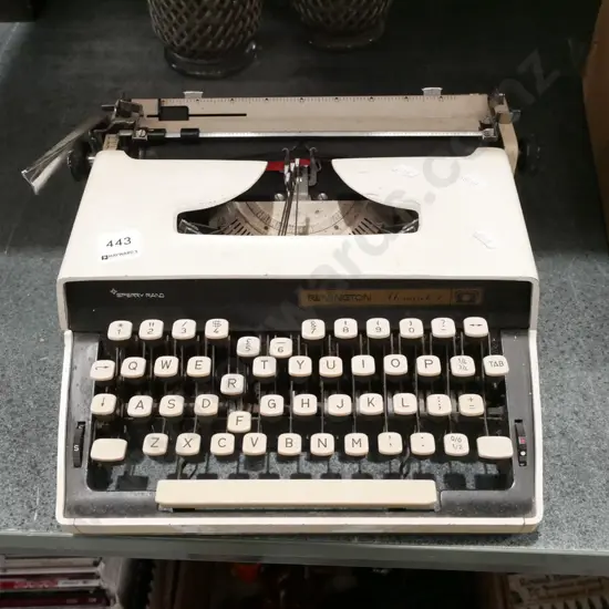 Remington portable typewriter