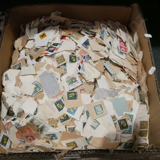box of stamps
