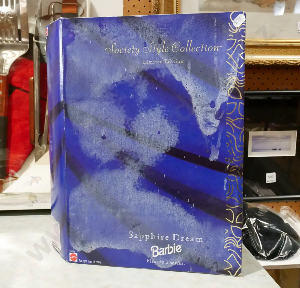 boxed ltd edition Sapphire Dream Barbie Image 1++