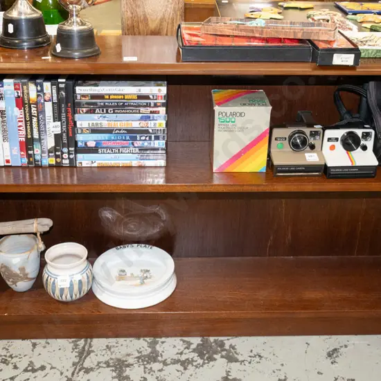oak bookcase H670 W1220 D240