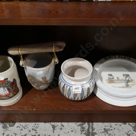babies bowl, Hanmer bowl, beer stein etc