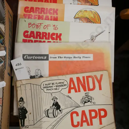 various cartoon books