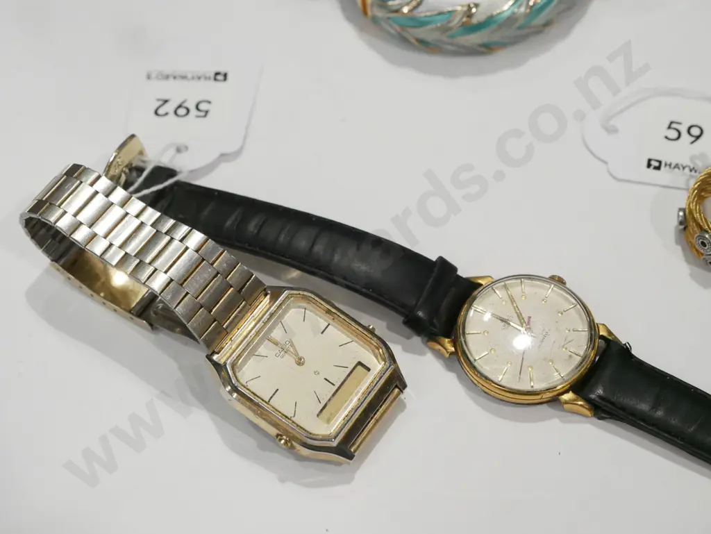 2x mens wristwatches Casio & Smith Image 1++