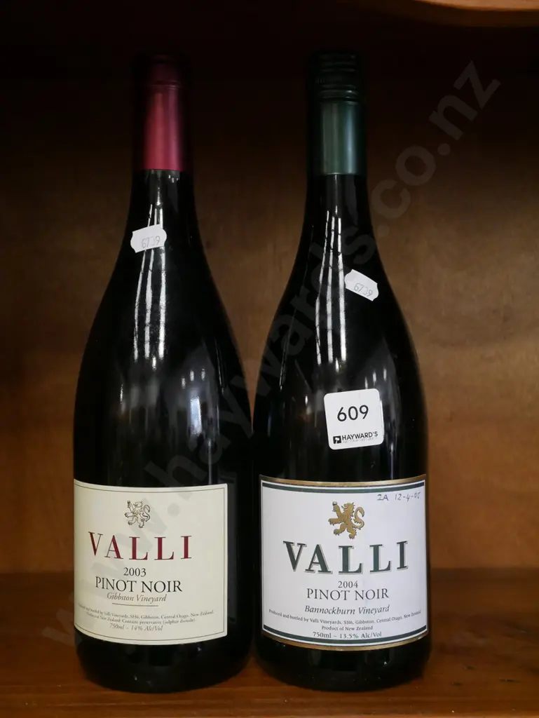 2x Valli pinot noir 2003/2004 Image 1++