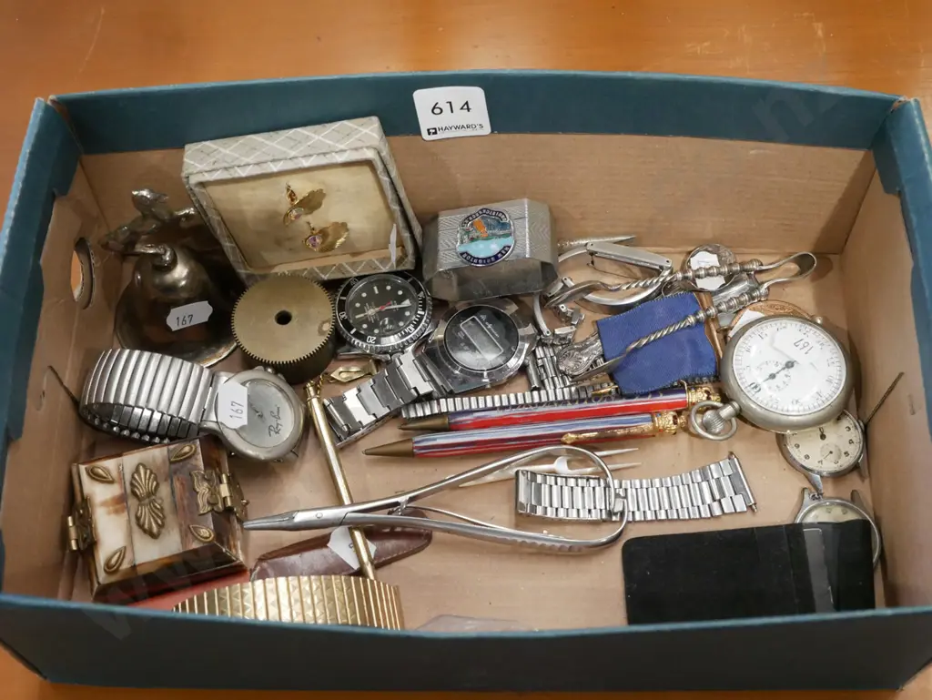 box; watches, earrings, bell etc Image 1++