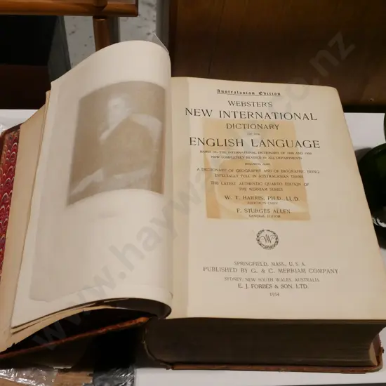 large Webster's Dictionary
