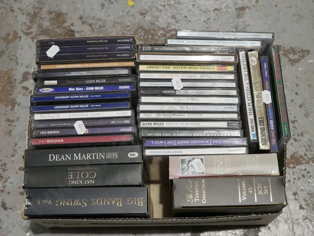 box of CDs Image 1++