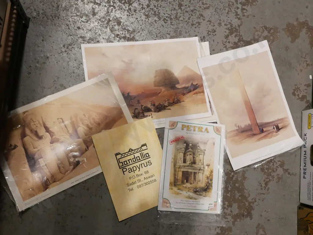 various unframed prints - Middle Eastern prints Image 1++
