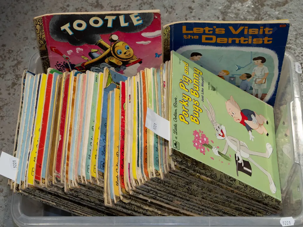 container of Golden books Image 1++