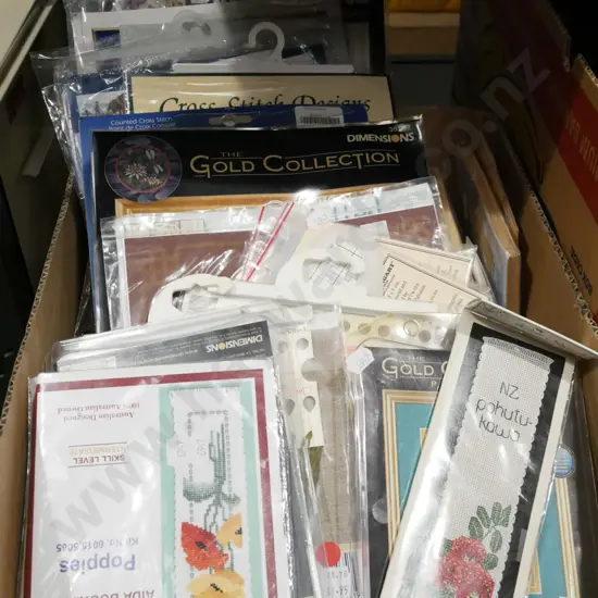 boxed as new needlework sets