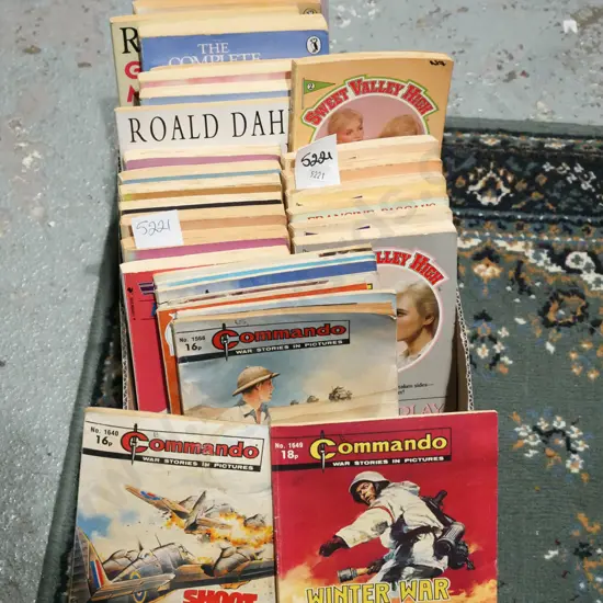 box of books