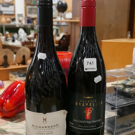 Richardson pinot noir 2004, Carrick pinot noir 2005