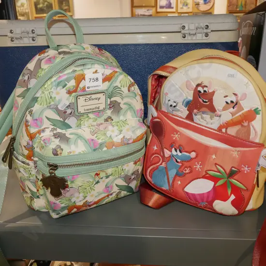 2x children's backpacks