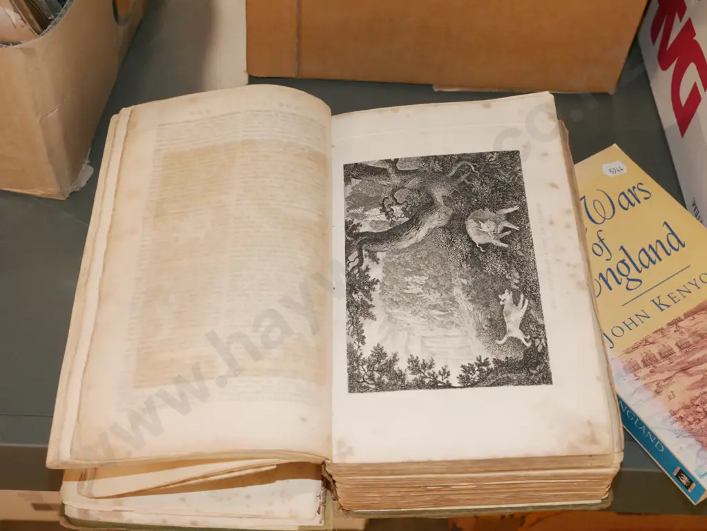 civil wars of england book, sporting encyclopedia - damage Image 1++