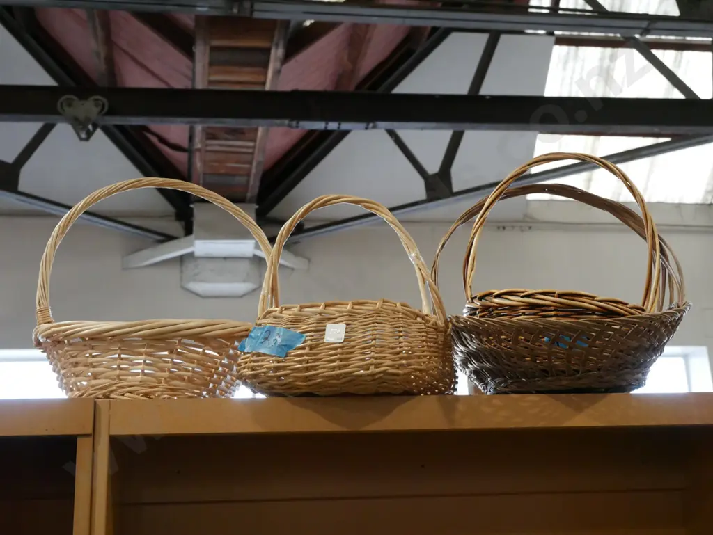 4x cane baskets Image 1++
