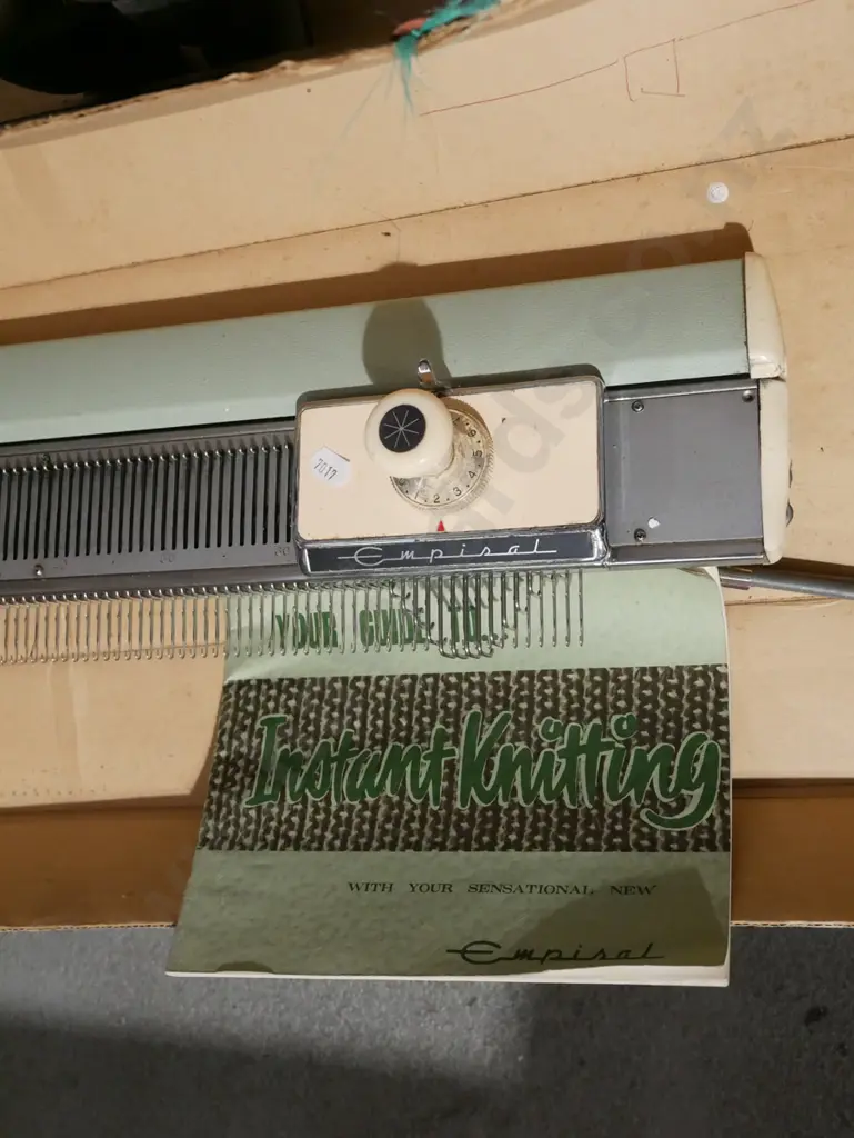 vintage Empisal knitting machine booklets and attachments - As Is Image 1++