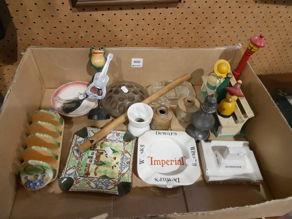 box; toast  rack, flower frog etc Image 1++