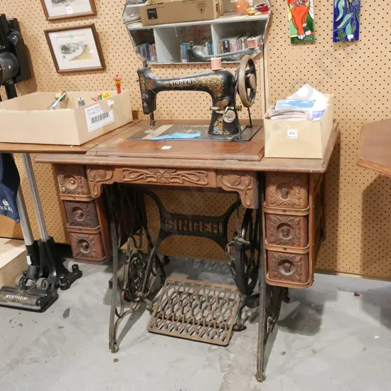 singer treadle sewing machine
