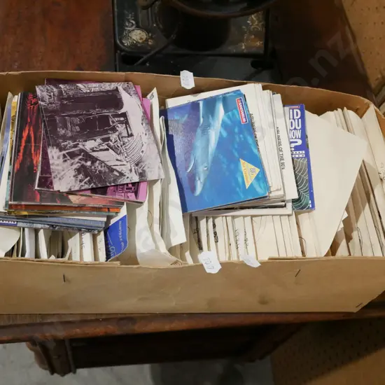 box of collector cards