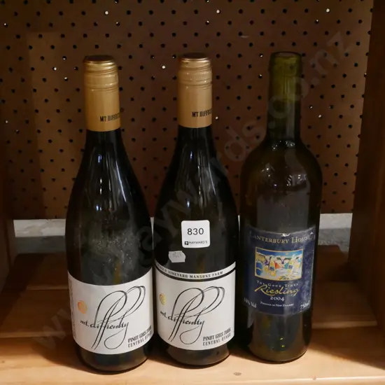 Mt Difficulty pinot gris 2006, Canterbury House 2004