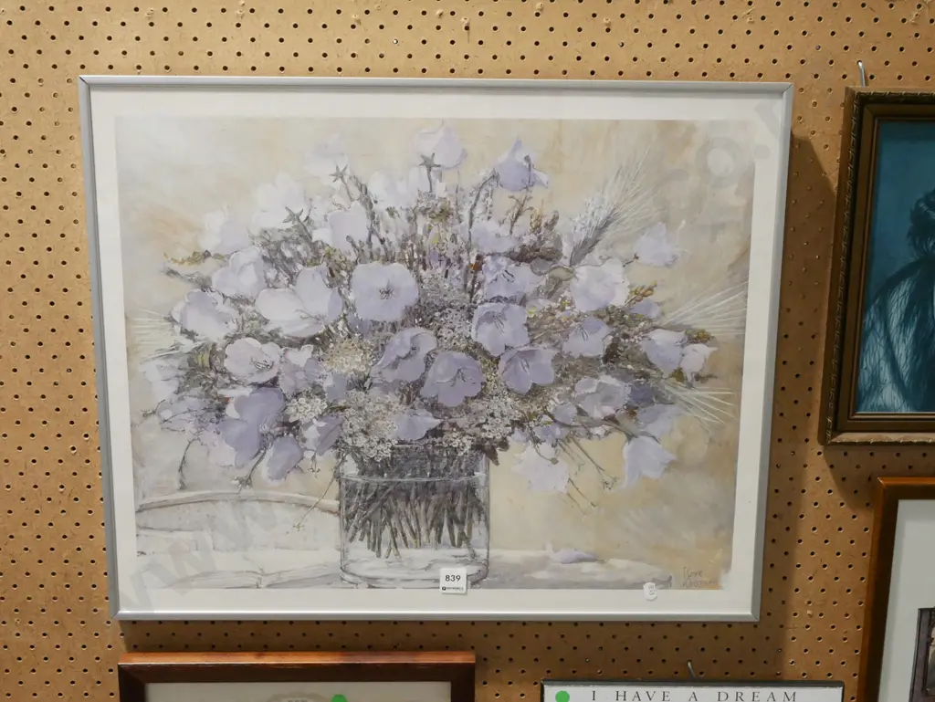 framed floral print Image 1++