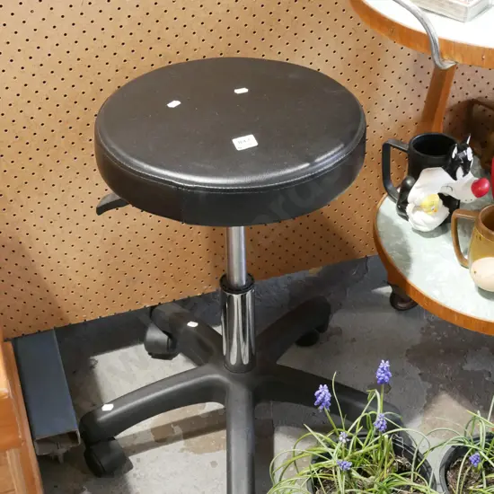vinyl stool
