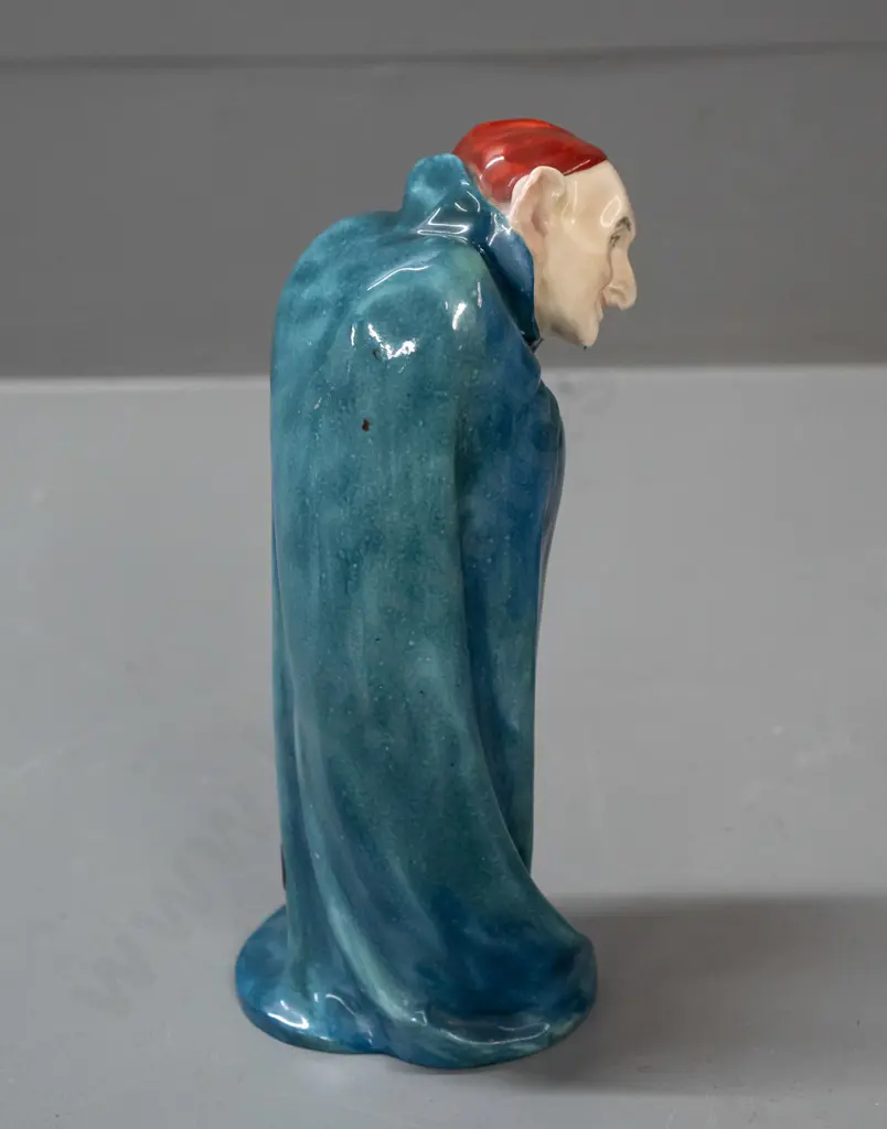 vintage rare Royal Doulton "Spook" figurine - marked "H. Tittensor SC" "HN51" and "Potted by Doulton Co" - small glaze Image 1++