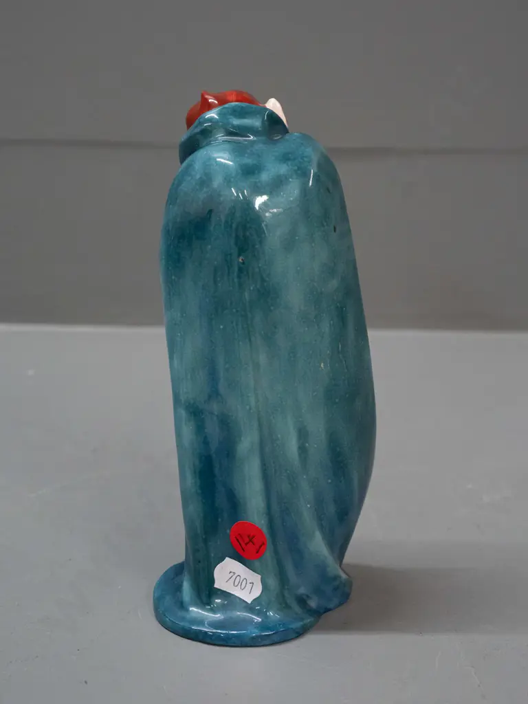 vintage rare Royal Doulton "Spook" figurine - marked "H. Tittensor SC" "HN51" and "Potted by Doulton Co" - small glaze Image 1++