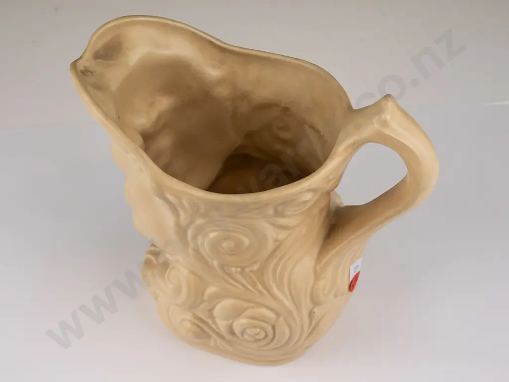 Kirklands Etruria Embassy Ware Winston Churchill large jug H-190 W-200 handle to spout - a few minor marks / stains Image 1++