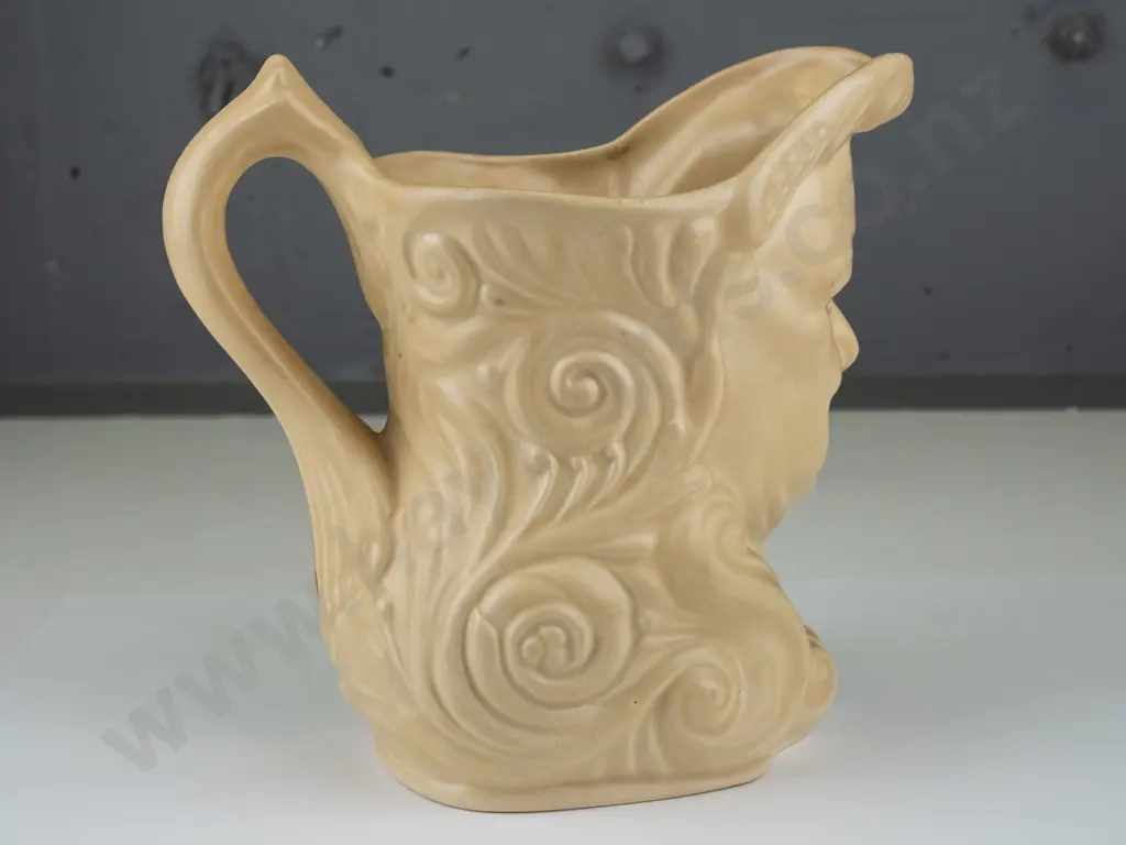 Kirklands Etruria Embassy Ware Winston Churchill large jug H-190 W-200 handle to spout - a few minor marks / stains Image 1++