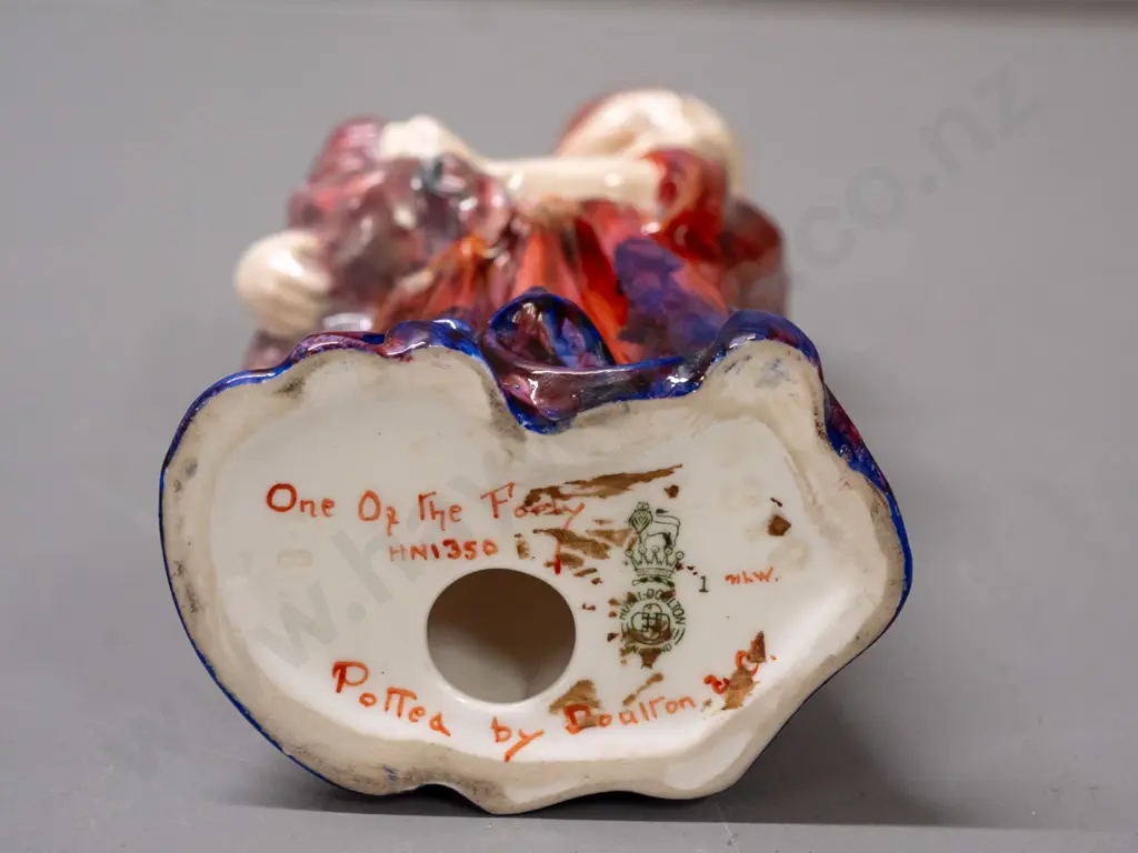 vintage rare Royal Doulton "One of the Forty " figurine - marked HN1350 and Potted by Doulton, Harry Tittensor design, Image 1++